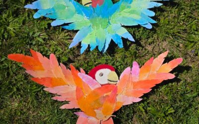 Tvoření Ptáků štěstí – společná radost z kreativity