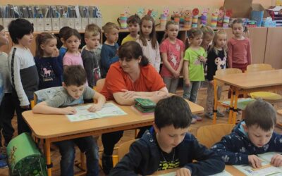 Předškoláci na návštěvě ve škole
