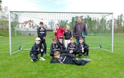 Bronz fotbalistů z okrsku