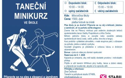 Taneční minikurz – příprava na ples