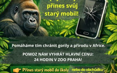 Za starý mobil do Pražské ZOO